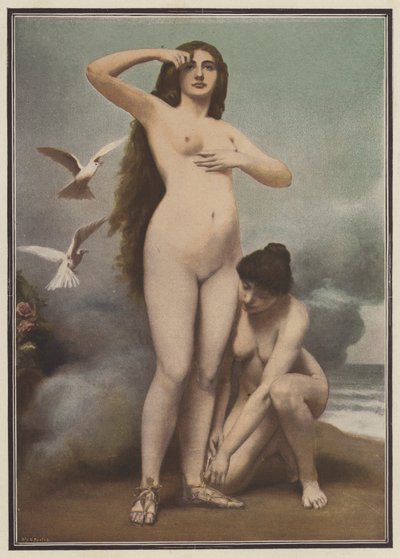 Venus (farge litho) av Gaston Casimir Saint-Pierre