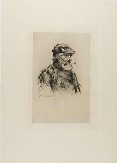 Portrett av en gammel fisker av Gaston La Touche