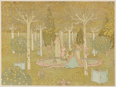 Park, 1897. av Gaston de Latenay