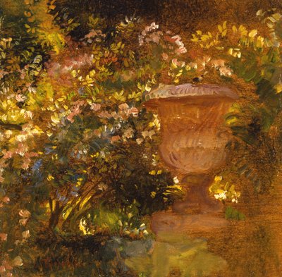 Hagescene av Gaston de la Touche