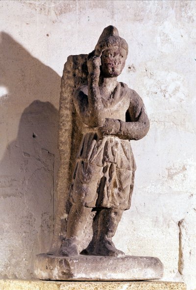 Bonde av Gallia før Jules Cesar. Avignon, Calvet-museet. av Gaulish Gaulish