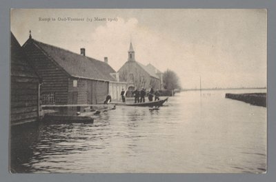 Katastrofe i Oud-Vossemeer 13. mars 1906 av Gebroeders van Straaten