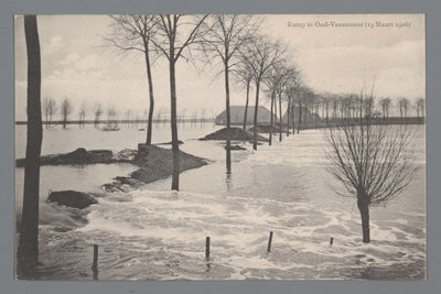 Katastrofe i Oud-Vossemeer 13. mars 1906 av Gebroeders van Straaten