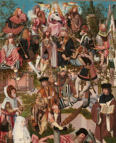 Jesses tre av Geertgen tot Sint Jans (circle of)