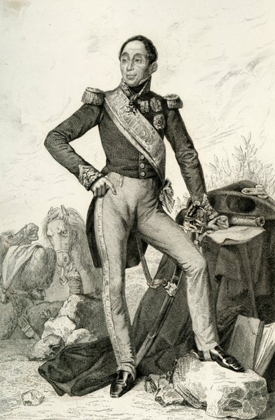 Emmanuel de Grouchy, Marquis de Grouchy, 1804, 1839. av Geille