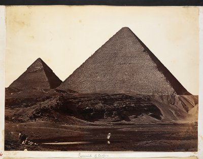 Pyramid of Cheops, fra fotoalbumet til general Charles George Gordon av General Charles Gordon