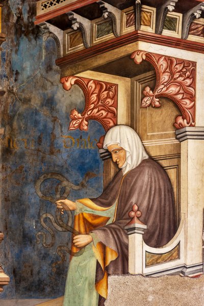 Hall of Liberal Arts and Planets av Gentile da Fabriano