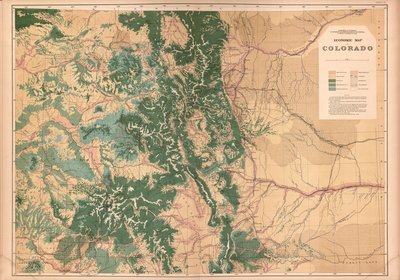 Geologisk og geografisk atlas av Colorado og deler av tilstøtende territorium, av Geological And Geographical Survey Of The Territories