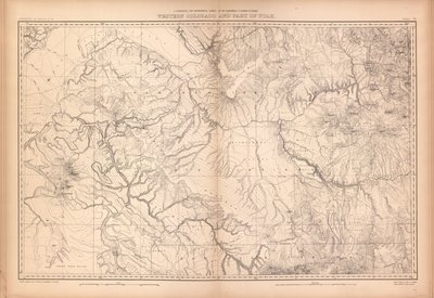 Geologisk og geografisk atlas av Colorado og deler av tilstøtende territorium, av Geological And Geographical Survey Of The Territories