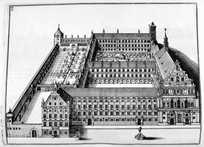 Chateaudesign, 1664 av Georg Andreas Bockler