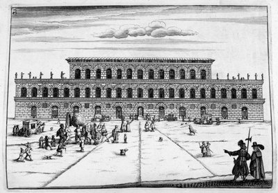 Chateaudesign, 1664 av Georg Andreas Bockler