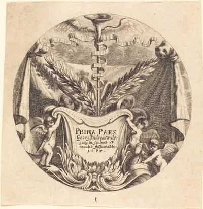 Tittelside av Georg Andreas Wolfgang the Elder
