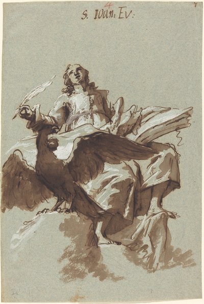Evangelisten Johannes av Georg Anton Urlaub