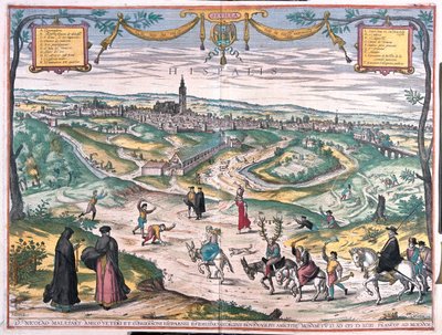Sevilla, Spania - i #39;Civitates Orbis Terrarum#39; av Georg Braun, Köln 1617 av Georg Braun