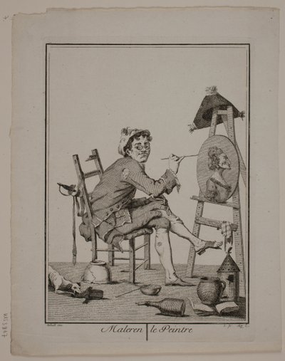 „Pictorul” norvegian av Georg Christian Schule