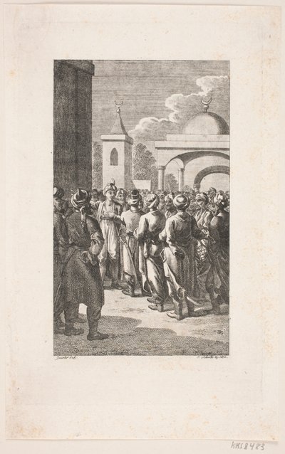 Tyrkisk gatebilde av Georg Christian Schule