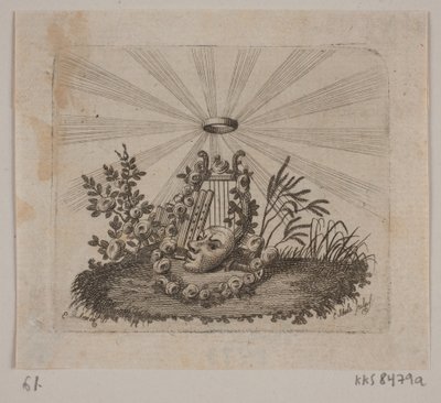 Vignett for JH Wessels "Alle skrifter" av Georg Christian Schule