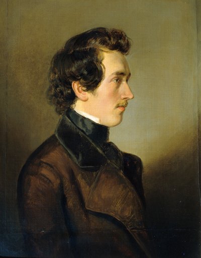Maleren Leopold Brunner den eldre yngre av Georg Decker