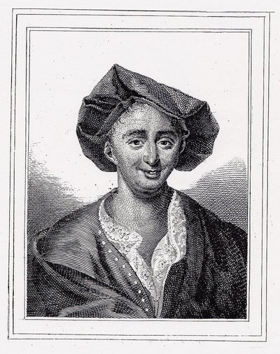 Julien Offray de La Mettrie 1709-1751 av Georg Freidrich Schmidt
