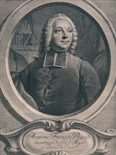 Antoine Francois Prevost, 1745. av Georg Friedrich Schmidt