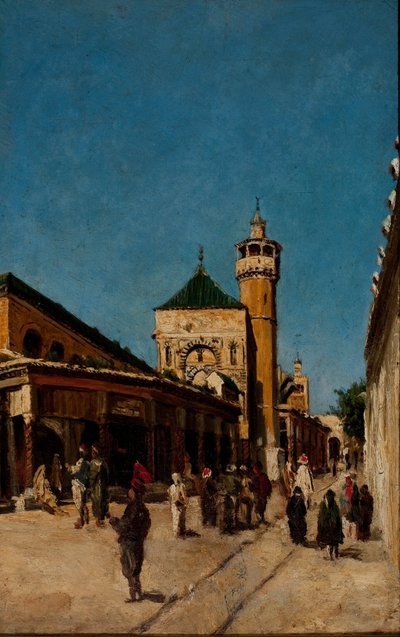 Gate i Tunis av Georg Grimm