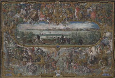 Utsikt over Sevilla, 1573 av Georg Hoefnagel
