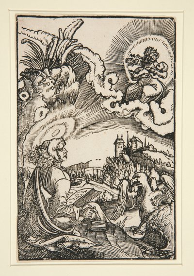 St. John på Patmos av Georg Lemberger