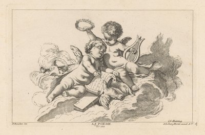 Poëzie La Poesie (tittel på objekt) Livre des Arts (serietittel) av Georg Leopold Hertel