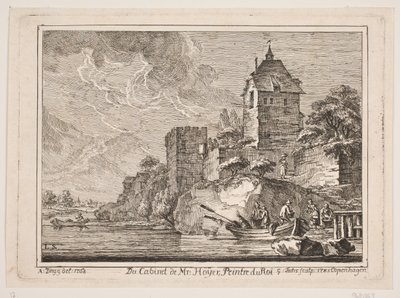 Et gammelt slott av Georg Mathias Fuchs
