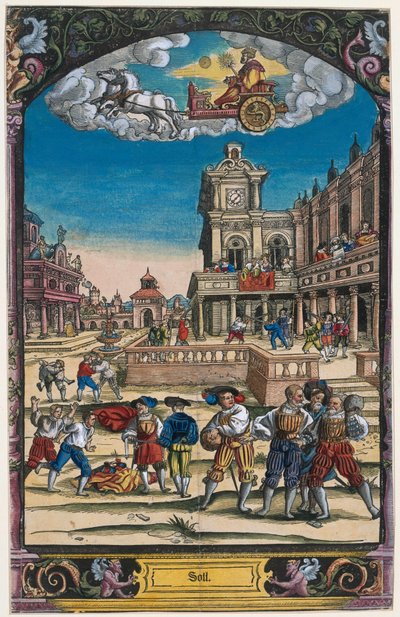 De syv planetene: Solen av Georg Pencz