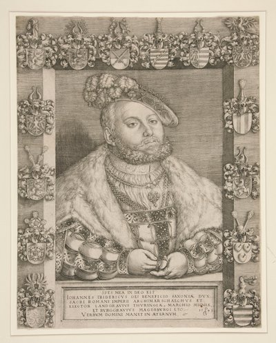 Fredrik den vise, kurfyrst av Sachsen av Georg Pencz