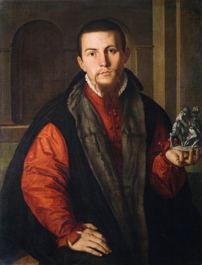 Portrett av en herre av Georg Pencz