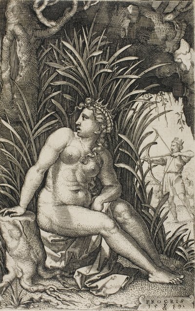 Procris, fra greske heltinner av Georg Pencz