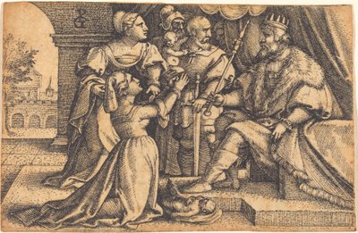 Salomos dom av Georg Pencz