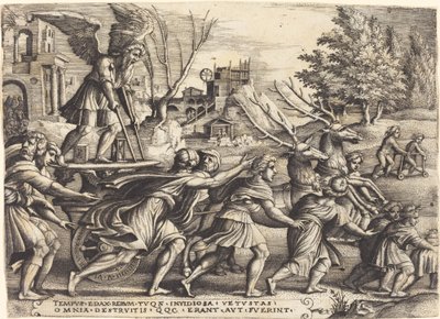 Tidens triumf av Georg Pencz