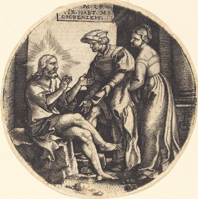 Å kle de nakne av Georg Pencz