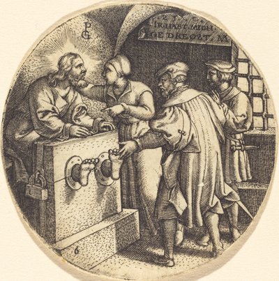 Å besøke de fengslede av Georg Pencz