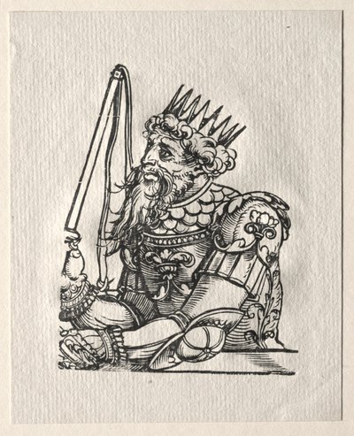 Tyranner i Det gamle testamente: Nebukadnesar av Georg Pencz