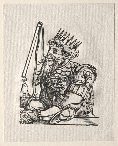 Tyranner i Det gamle testamente: Nebukadnesar. av Georg Pencz