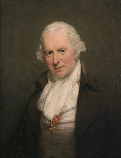 Portrett av tannlegen Bartholomew Ruspini av Georg Romney