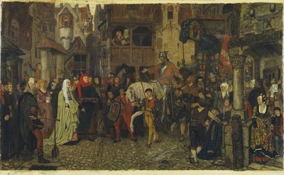 Sten Sture den eldstes inntog i Stockholm, 1864 av Georg Rosen