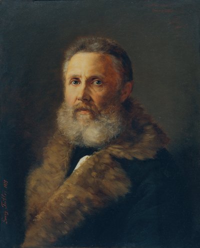 Maleren Carl Teibler, kunstnerens far av Georg Teibler