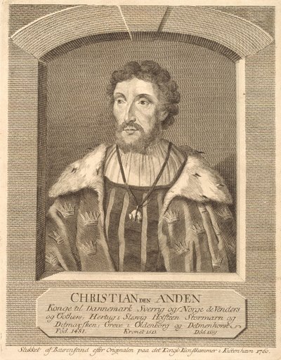 Christian II av Georg Vilhelm Baurenfeind
