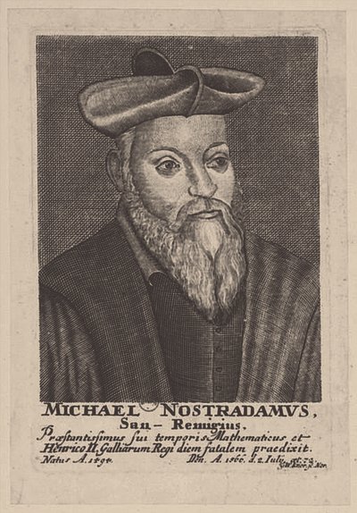 Michel de Nostredame 1503-1566 av Georg Wolfgang Knorr