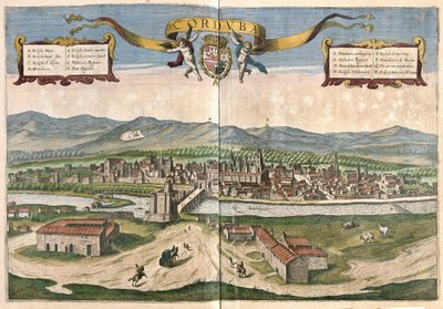 Fontainebleau, Frankrike (gravering av Georg Braun and Hogenberg Franz