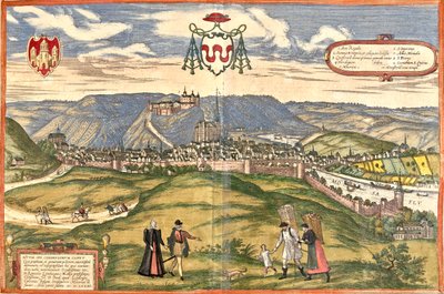 Huy, Belgien von Georg and Hogenberg Franz (1535-90) Braun