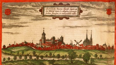 Kleve, Deutschland von Georg and Hogenberg Franz (1535-90) Braun