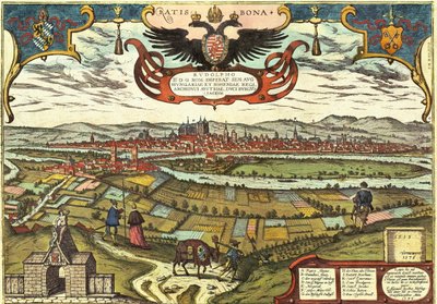 Regensburg, Deutschland von Georg and Hogenberg Franz (1535-90) Braun