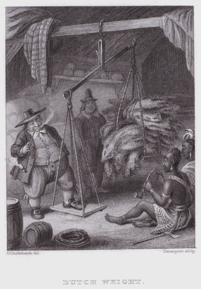 Nederlandsk vekt (gravering) av George (after) Cruikshank