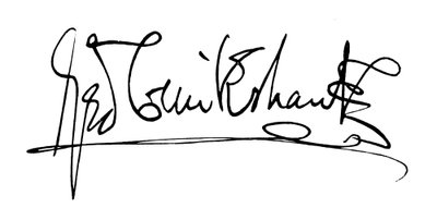 George Cruikshanks signatur (gravering) av George (after) Cruikshank